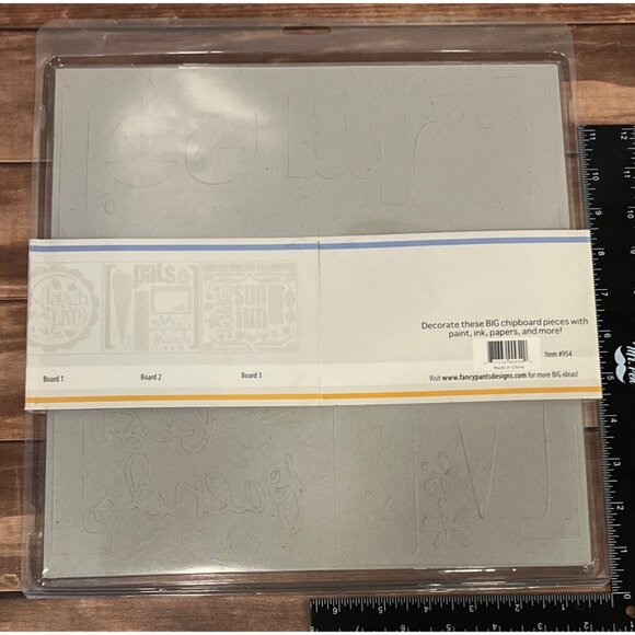 Fancy Pants Designs Biggest Board Chipboard Tabs Tags & Doodles 80 Pieces 954 - Picture 2 of 5